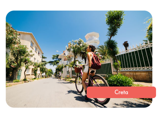 Tur cu bicicleta in Creta
