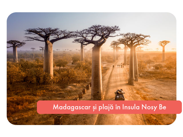 Sejur combinat in Madagascar si plaja in Insula Nosy Be