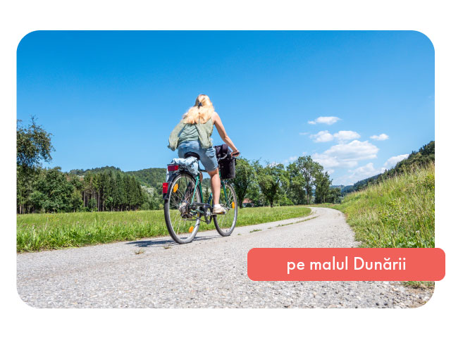 Tur cu bicicleta pe Dunare