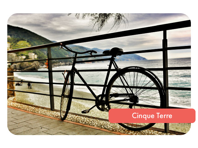 Tur cu bicicleta in Cinque Terre