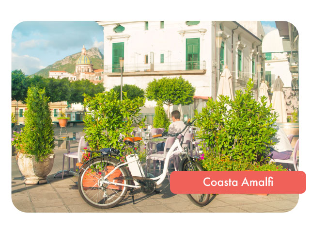 Tur cu bicicleta pe Coasta Amalfi