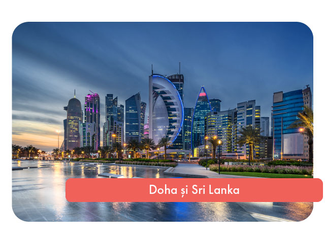 Sejur combinat in Doha si Sri Lnaka