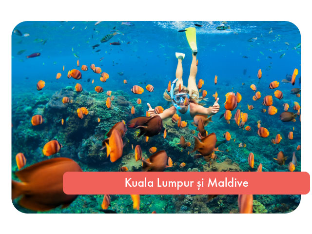 Sejur combinat in Kuala Lumpur si Maldive