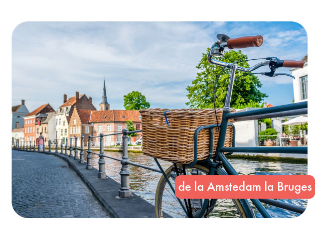 Tur cu bicicleta - De la Amsterdam la Bruges