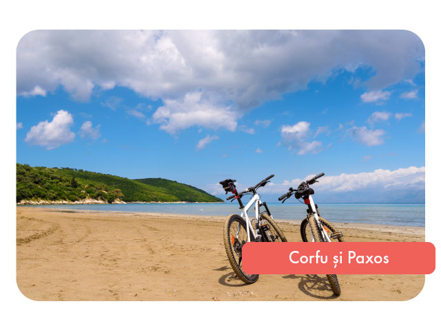 Tur cu bicicleta - Excursie in Corfu si Paxos