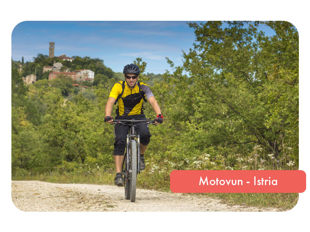 Tur cu bicicleta Motovun-Istria (Castelele istorice)