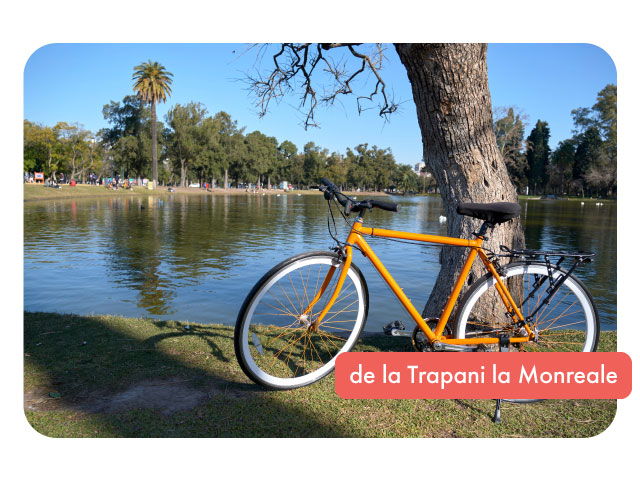 Tur cu bicicleta de la Trapani la Monreale