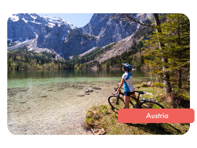 Tururi cu bicicleta in Austria